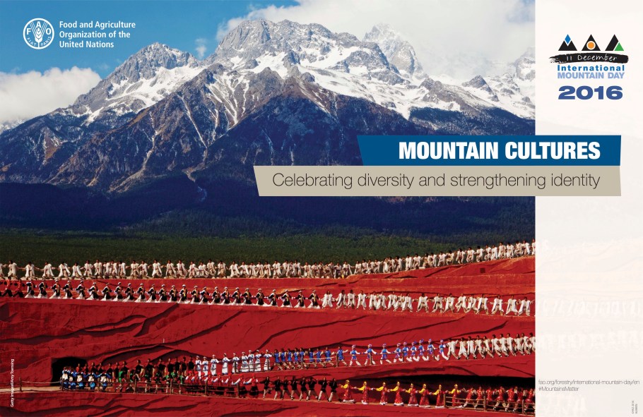 UN FAO International Mountain Day 2016. Photo by Amy Toensing for Getty Images.