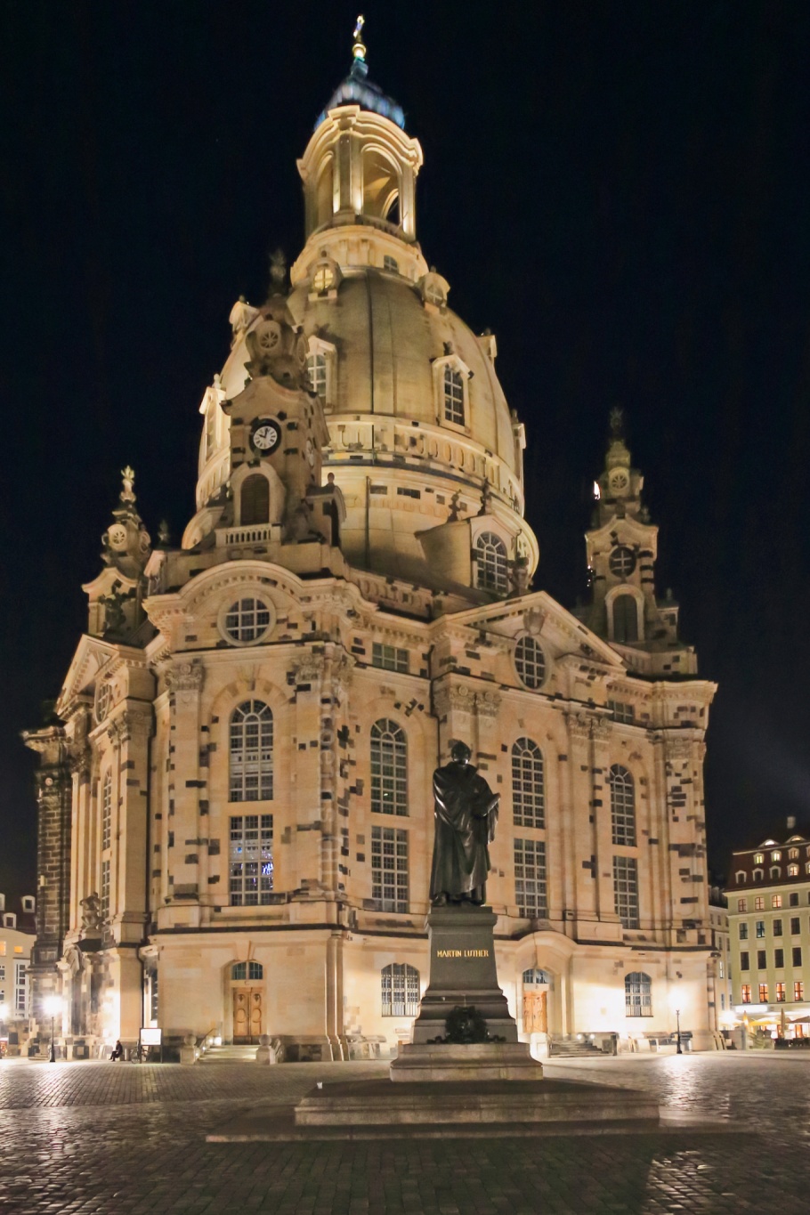 Frauenkirche, Neumarkt, Dresden, Sachsen, Germany, fotoeins.com