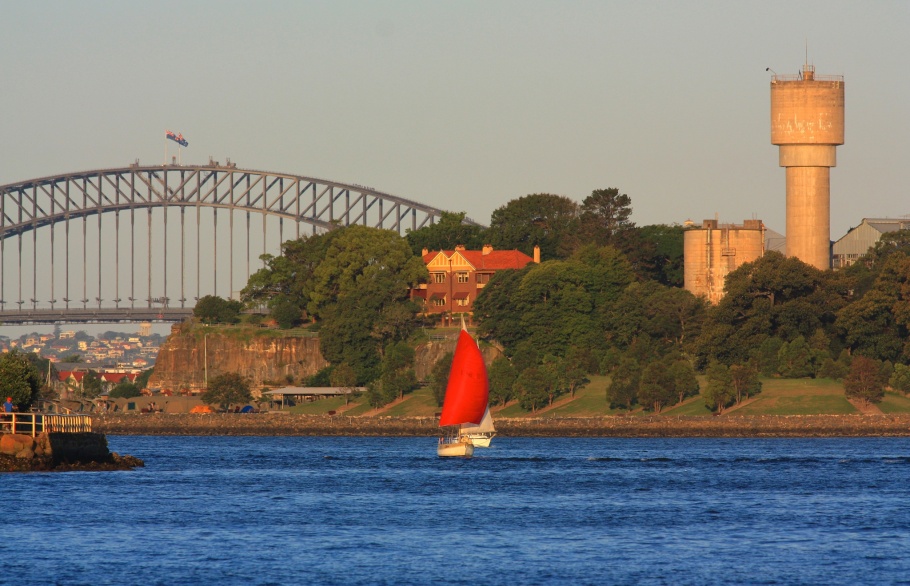 Parramatta River, Sydney Ferries, near Cockatoo Island, Sydney, Australia, fotoeins.com