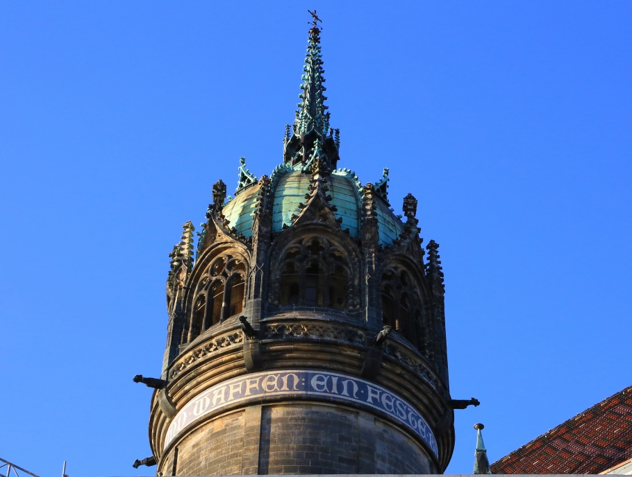 Schlosskirche, Castle Church, Wittenberg, Sachsen-Anhalt, Saxony-Anhalt, UNESCO World Heritage Site, Germany, fotoeins.com