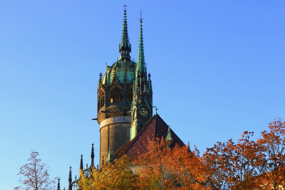 Schlosskirche, Castle Church, Wittenberg, Sachsen-Anhalt, Saxony-Anhalt, UNESCO World Heritage Site, Germany, fotoeins.com