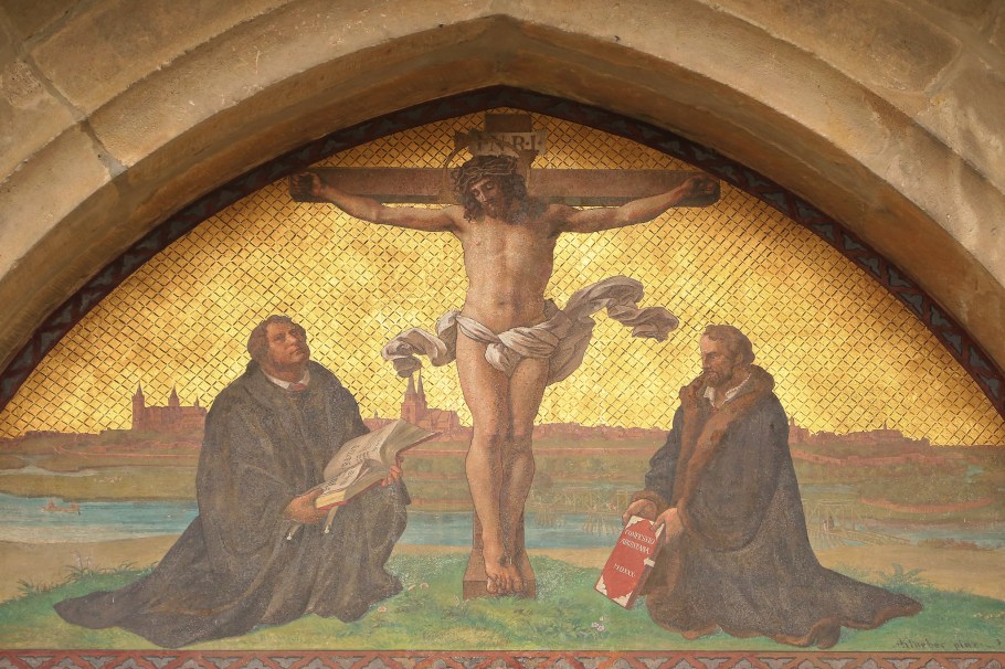 Schlosskirche, Castle Church, Wittenberg, Sachsen-Anhalt, Saxony-Anhalt, UNESCO World Heritage Site, Germany, fotoeins.com