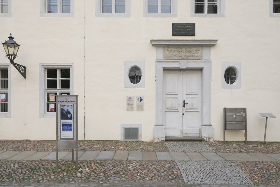 Johannes Bugenhagen, Doktor Pomeranus, Lutherstadt Wittenberg, Wittenberg, Saxony-Anhalt, Sachsen-Anhalt, Germany, fotoeins.com