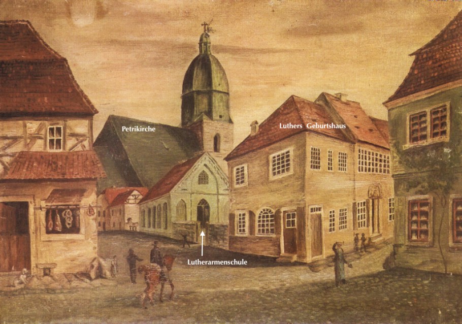 Luthers Geburtshaus, Luther Birth House, Eisleben, Lutherstadt Eisleben, Saxony-Anhalt, Sachsen-Anhalt, Germany, UNESCO, World Heritage Site, fotoeins.com