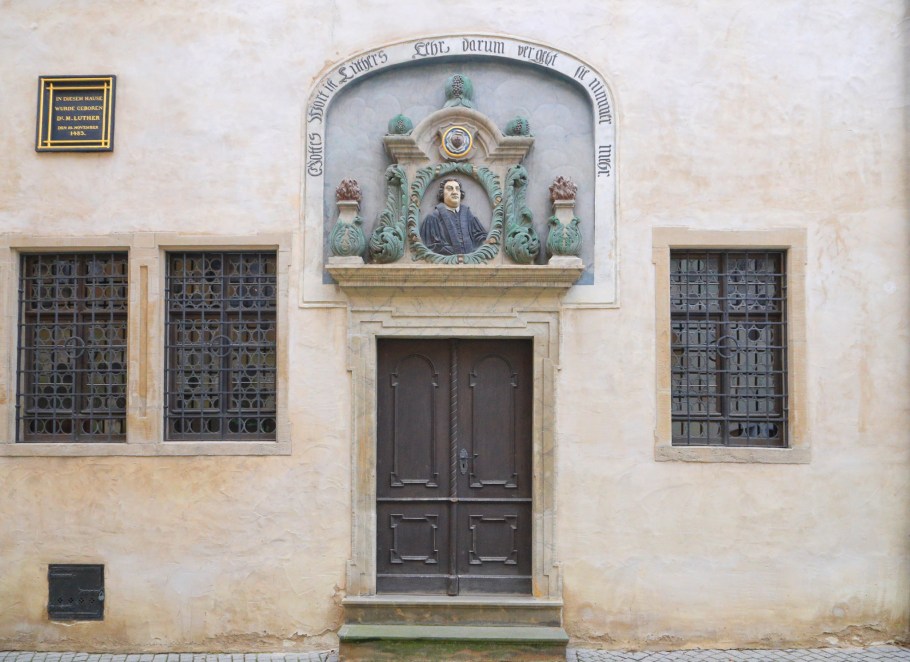 Luthers Geburtshaus, Luther Birth House, Eisleben, Lutherstadt Eisleben, Saxony-Anhalt, Sachsen-Anhalt, Germany, UNESCO, World Heritage Site, fotoeins.com