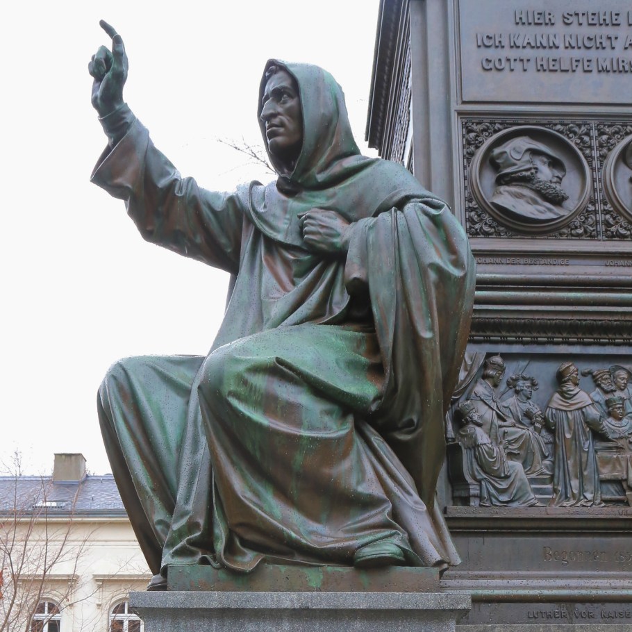 Lutherdenkmal, Reformationsdenkmal, Luther monument, Reformation monument, Worms, Rheinland-Pfalz, Rhineland-Palatinate, Germany, fotoeins.com