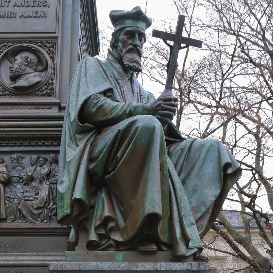 Lutherdenkmal, Reformationsdenkmal, Luther monument, Reformation monument, Worms, Rheinland-Pfalz, Rhineland-Palatinate, Germany, fotoeins.com