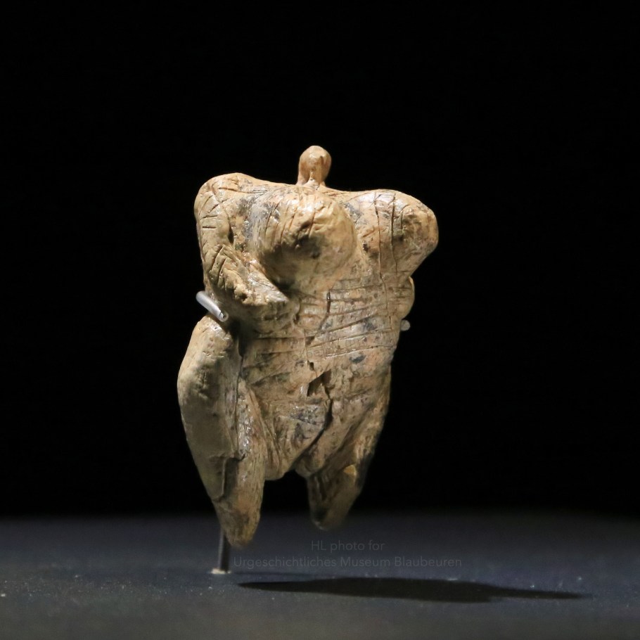 Venus of Hohle Fels, Hohle Fels, Ice Age caves, Swabian Alb, Swabian Jura, urmu, Urgeschichtes Museum, Blaubeuren, Baden-Württemberg, Germany, UNESCO, World Heritage, fotoeins.com