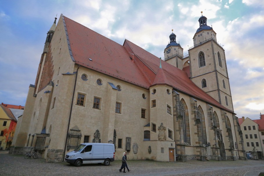 Stadt- und Pfarrkirche St. Marien, St. Mary's Town and Parish Church, Wittenberg, Saxony-Anhalt, Sachsen-Anhalt, UNESCO, World Heritage, Luther Country, Luther 2017, Germany, fotoeins.com