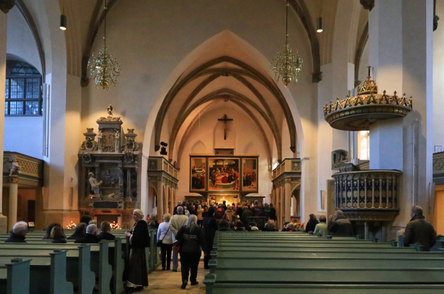 Stadt- und Pfarrkirche St. Marien, St. Mary's Town and Parish Church, Wittenberg, Saxony-Anhalt, Sachsen-Anhalt, UNESCO, World Heritage, Luther Country, Luther 2017, Germany, fotoeins.com