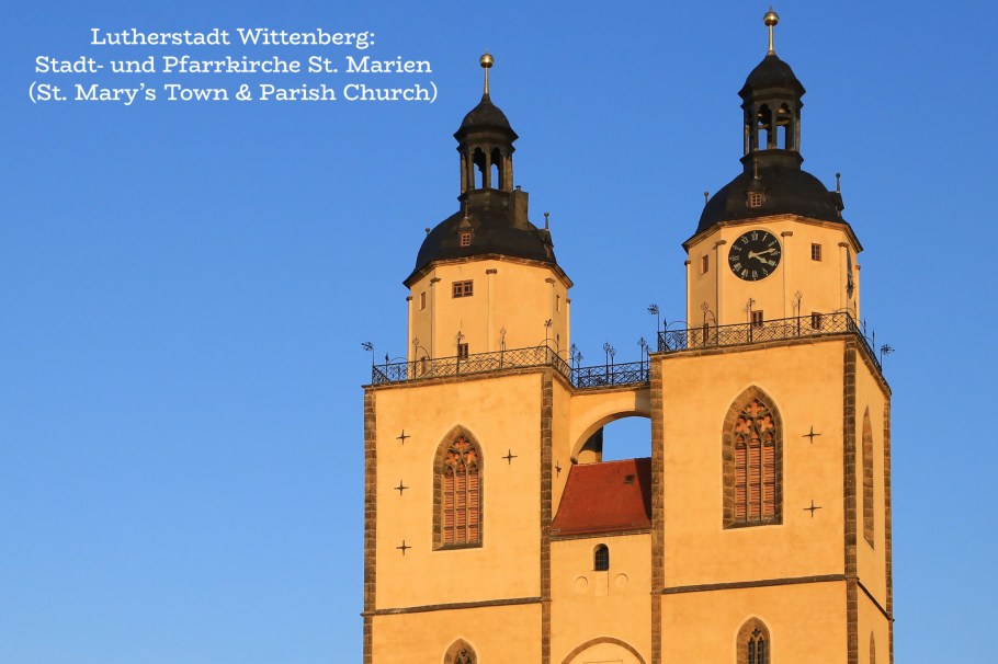 Stadt- und Pfarrkirche St. Marien, St. Mary's Town and Parish Church, Wittenberg, Saxony-Anhalt, Sachsen-Anhalt, UNESCO, World Heritage, Luther Country, Luther 2017, Germany, fotoeins.com