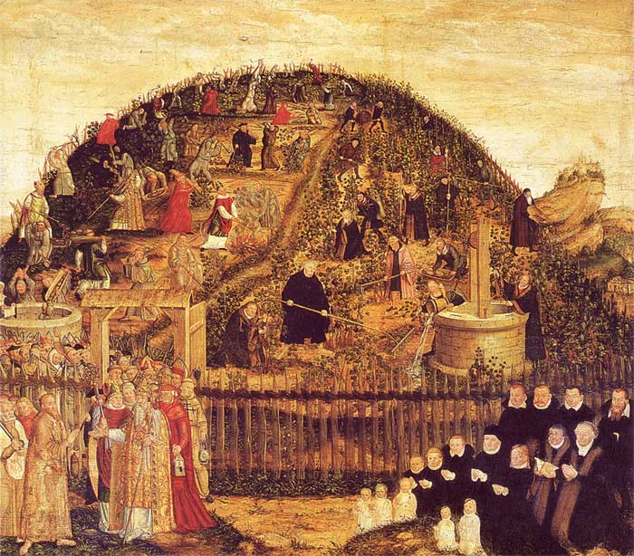 Stadt- und Pfarrkirche St. Marien, St. Mary's Town and Parish Church, Wittenberg, Saxony-Anhalt, Sachsen-Anhalt, UNESCO, World Heritage, Luther Country, Luther 2017, Germany, fotoeins.com