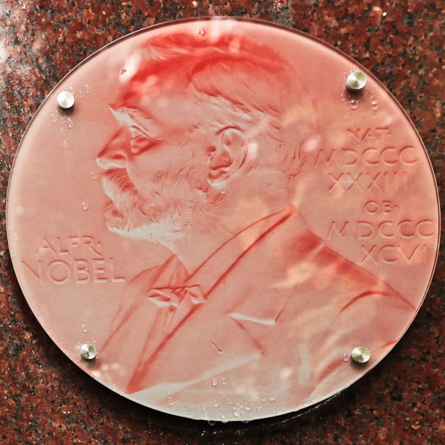 Nobel-Rondell, Nobel Rondel, Nobel Prize, Stadtfriedhof, Göttingen, Niedersachsen, Lower Saxony, Germany, fotoeins.com