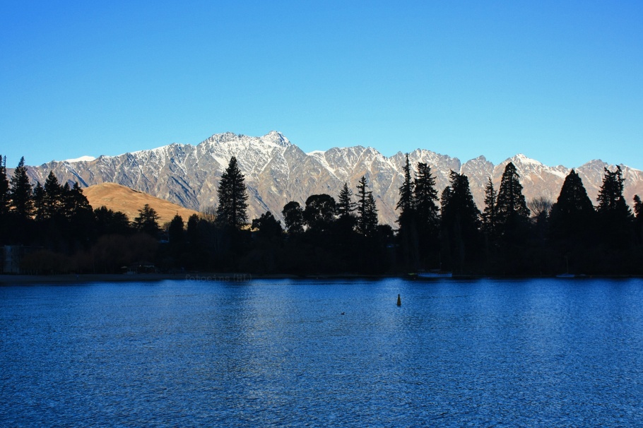 The Remarkables, Lake Wakatipu, Queenstown, Otago, South Island, Te Waipounamu, Aotearoa, New Zealand, fotoeins.com