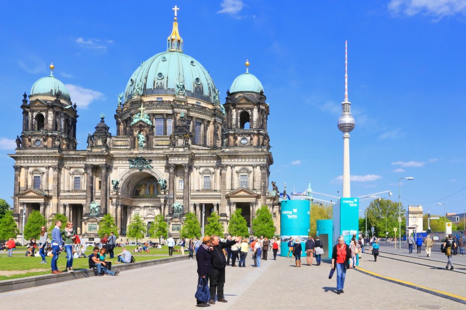 Lustgarten, Berliner Dom, Fernsehturm, ThatTowerAgain, Berlin, Germany, Deutschland, fotoeins.com