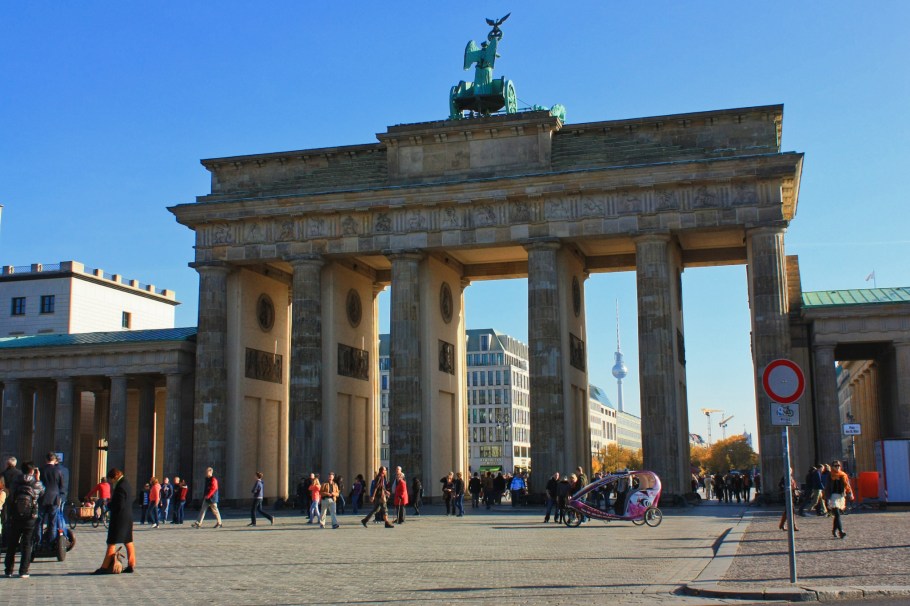 Brandenburger Tor, Brandenburg Gate, Fernsehturm, ThatTowerAgain, Berlin, Germany, fotoeins.com