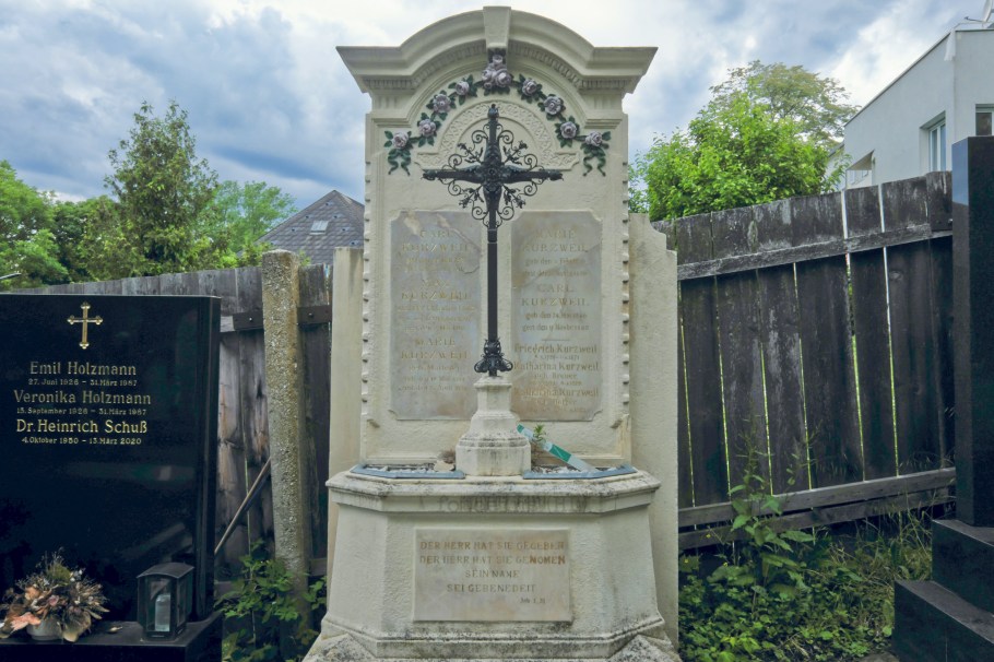 14. Bezirk, Penzing, Max Kurzweil, Kurzweil Familie, Friedhof Hütteldorf, Friedhoefe Wien, Vienna, Wien, Oesterreich, Austria, fotoeins.com