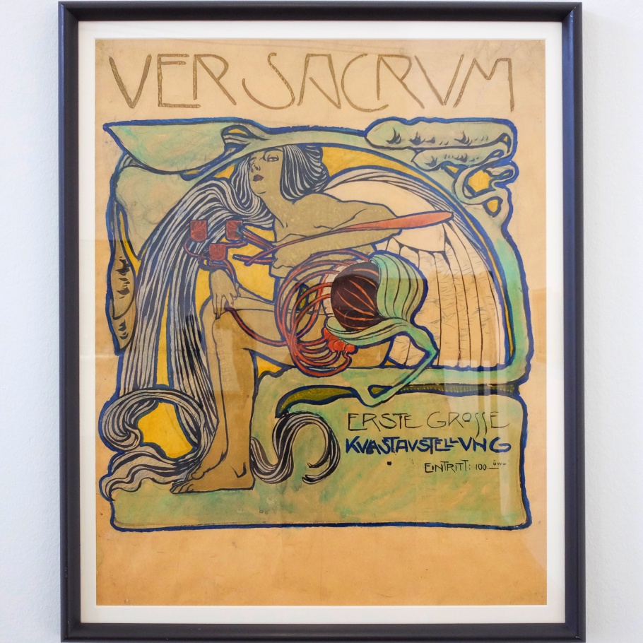 Ver Sacrum, poster, Koloman Moser, Vienna Modernism, Wien Moderne, Wien Museum Karlsplatz, Vienna, Wien, Oesterreich, Austria, fotoeins.com