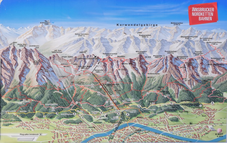 Innsbrucker Nordkettenbahnen, Innsbruck, Tyrol, Tirol, Austria, Oesterreich, fotoeins.com