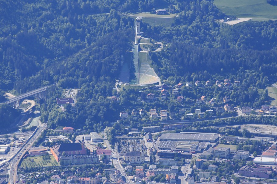 Bergiselschanze, Bergisel Ski Jump, Zaha Hadid, Innsbruck, Tirol, Tyrol, Oesterreich, Austria, fotoeins.com