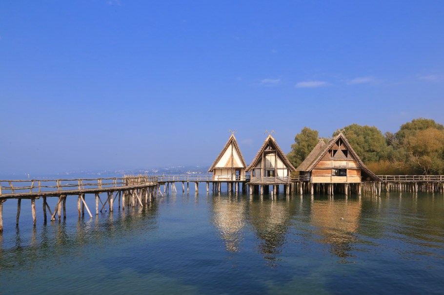 Pfahlbaumuseum, Pile Dwellings, Bodensee, Lake Constance, Unteruhldingen, Konstanz, Baden-Württemberg, Germany, UNESCO, World Heritage, fotoeins.com