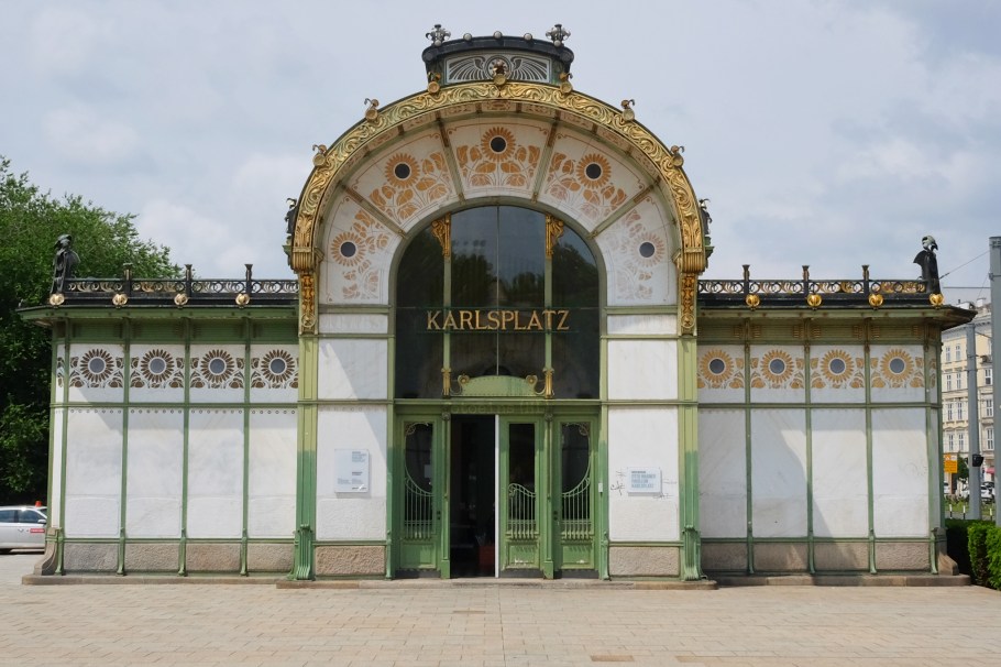 Karlsplatz, Pavillon Karlsplatz, Otto Wagner, Vienna Modernism, Wiener Moderne, Wien, Vienna, Oesterrich, Austria, fotoeins.com