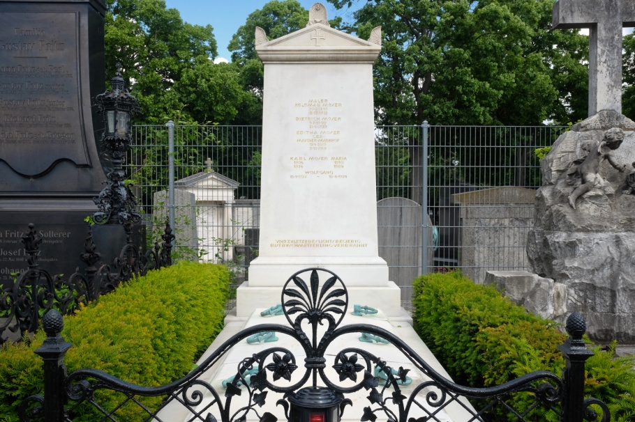 Koloman Moser, Moser Familie, Friedhof Hietzing, Friedhoefe Wien, Vienna, Wien, Oesterreich, Austria, fotoeins.com