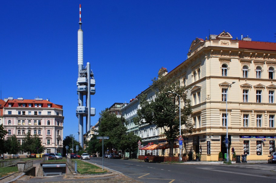 Náměstí Jiřího z Poděbrad, Přemyslovská, Žižkov, Prague 3, Prague, Praha, Czech Republic, fotoeins.com