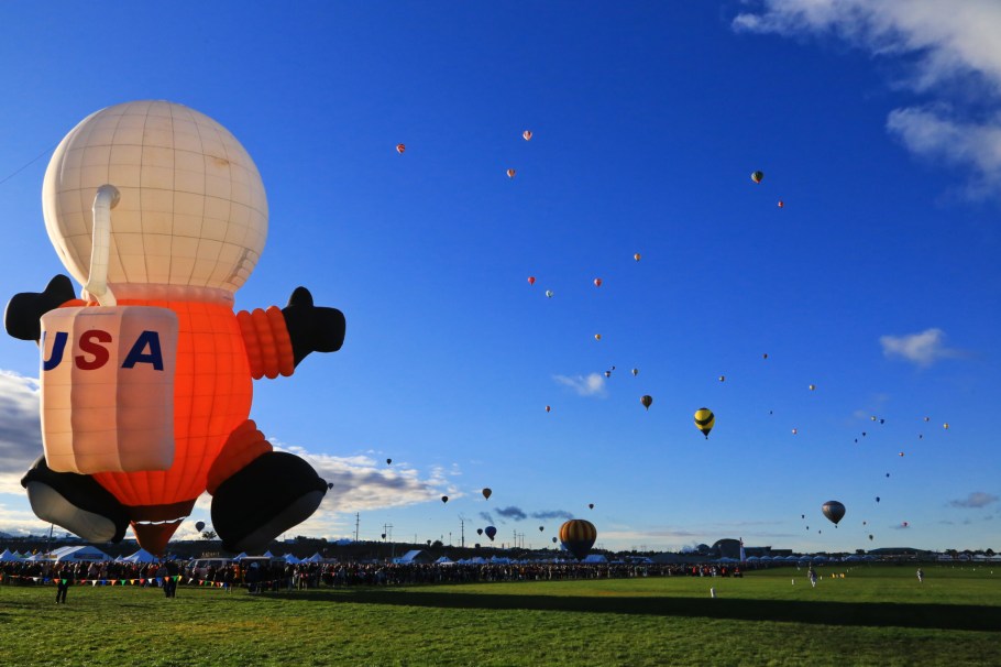 Albuquerque International Balloon Fiesta, Balloon Fiesta, Balloon Fiesta Field, Albuquerque, NM, USA, fotoeins.com