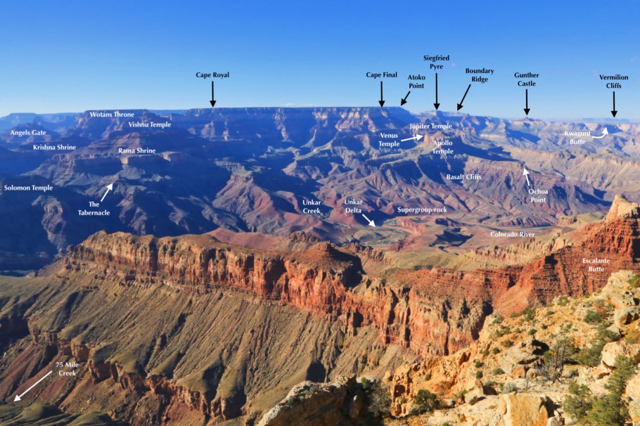 Lipan Point, South Rim, Grand Canyon, Grand Canyon National Park, AZ, USA, fotoeins.com