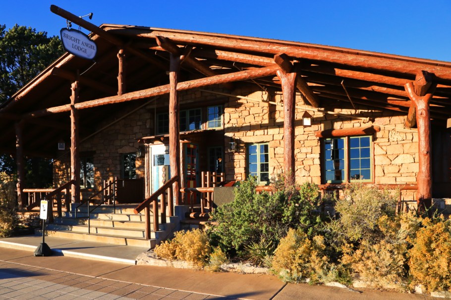 Bright Angel Lodge, Grand Canyon Village, South Rim, Grand Canyon, Grand Canyon National Park, AZ, USA, fotoeins.com