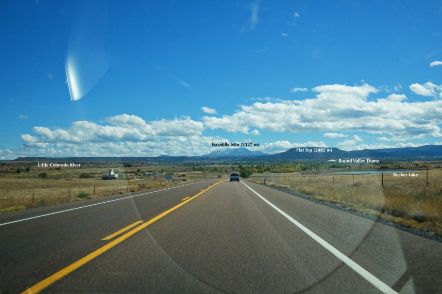 Little Colorado River, US 60, US 180, US 191, Springerville, Eager, Arizona, USA, fotoeins.com