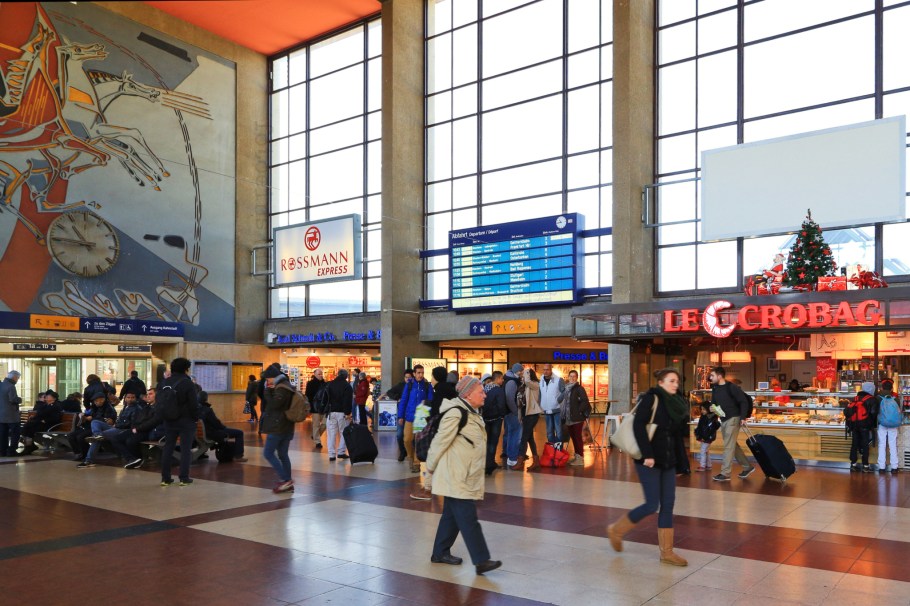 Heidelberg Hauptbahnhof, HD Hbf, Hauptbahnhof, central station, Heidelberg, Baden-Württemberg, Germany, Deutschland, fotoeins.com