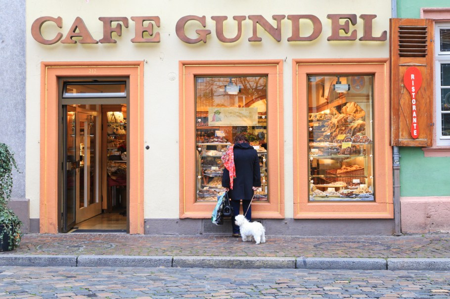 Cafe Gundel, Karlsplatz, Altstadt, Old Town, Heidelberg, Baden-Württemberg, Germany, Deutschland, fotoeins.com