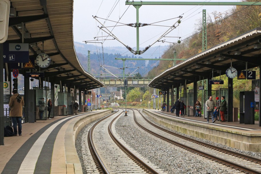 S-Bf HD-Altstadt, S-Bahn Bahnhof, Heidelberg-Altstadt, Karlstor, Valerieweg, Königstuhl, Heidelberg, Baden-Württemberg, Germany, Deutschland, fotoeins.com