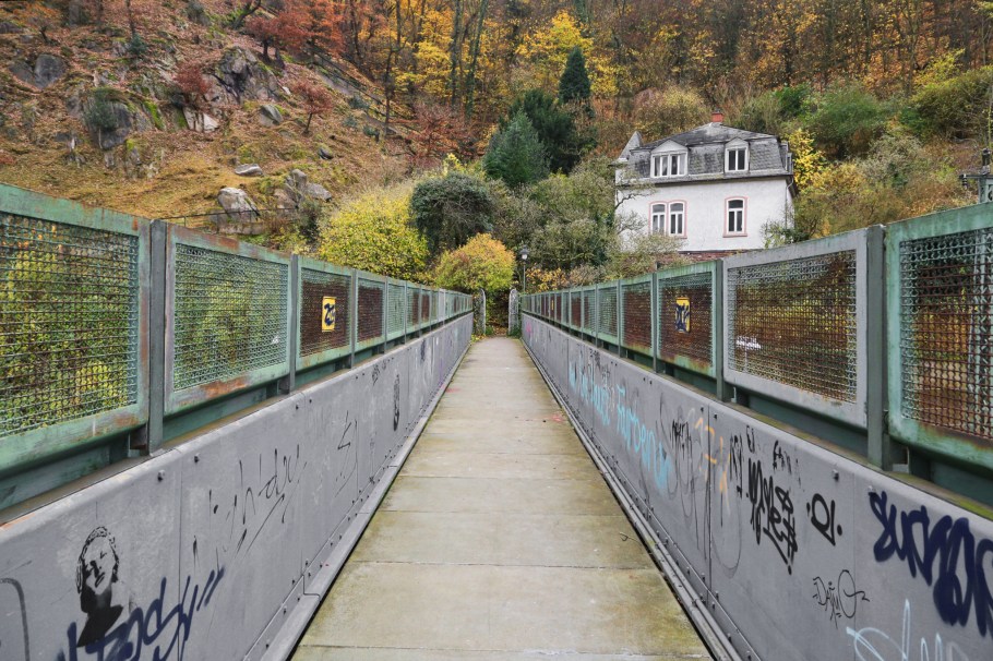 S-Bf HD-Altstadt, S-Bahn Bahnhof, Heidelberg-Altstadt, Karlstor, Valerieweg, Königstuhl, Heidelberg, Baden-Württemberg, Germany, Deutschland, fotoeins.com