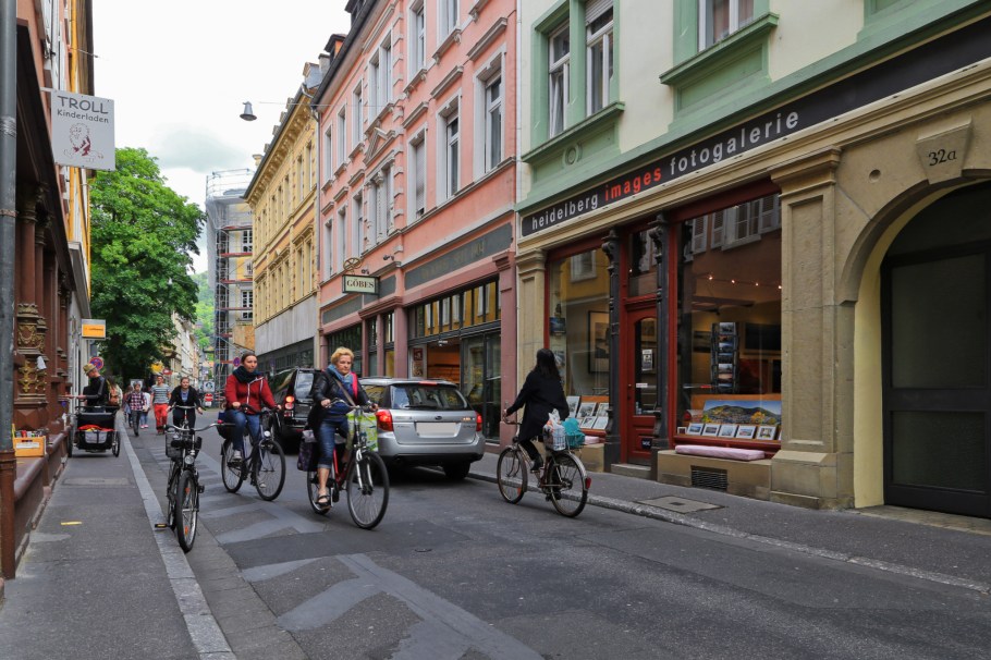 Plöck, Altstadt, Old Town, Alte Brücke, Heidelberger Altstadt, Heidelberg, Baden-Württemberg, Germany, Deutschland, fotoeins.com