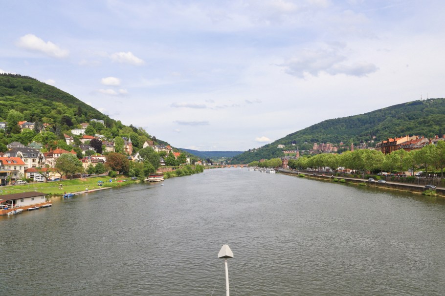 Theodor-Heuss-Brücke, Neckar, Neckar river, Heidelberg, Baden-Württemberg, Germany, Deutschland, fotoeins.com