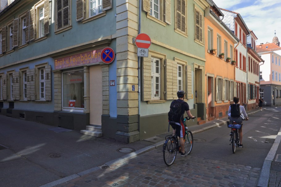 Ingrimstrasse, Heidelberger Altstadt, Altstadt, Heidelberg, Baden-Wuerttemberg, Germany, fotoeins.com