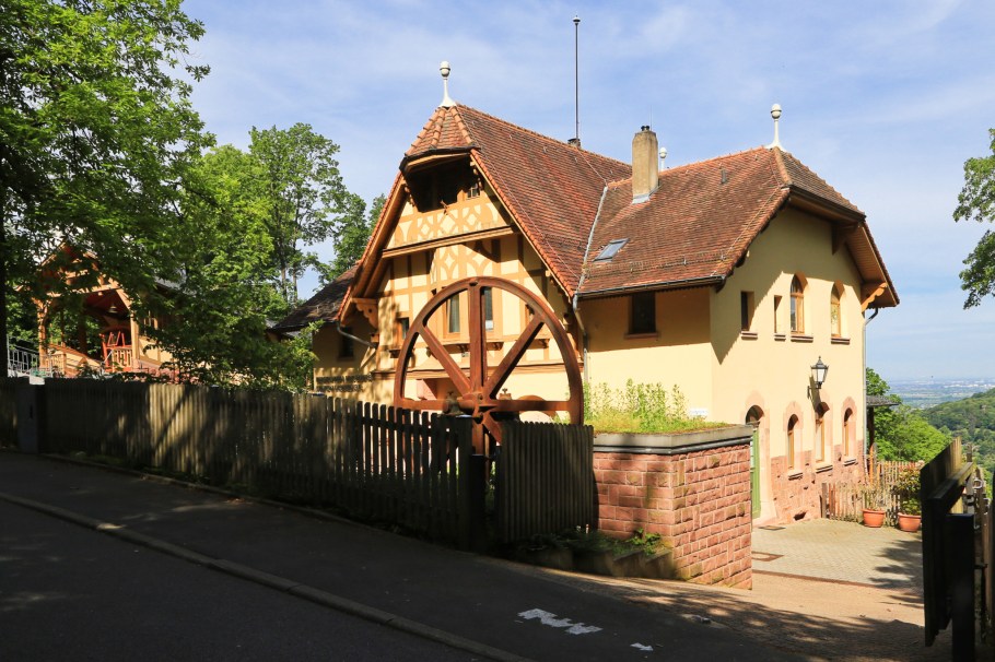 Molkenkur, Bergbahn Heidelberg, Obere Bahn, Königstuhl, Heidelberg, Baden-Württemberg, Germany, Deutschland, fotoeins.com