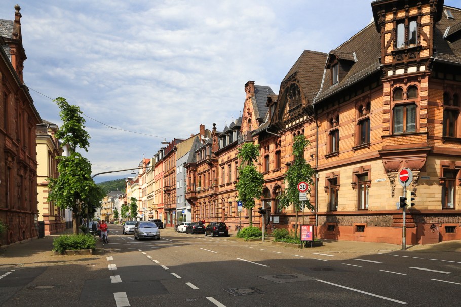 Rohrbacher Strasse, Weststadt, Heidelberg, Baden-Württemberg, Germany, Deutschland, fotoeins.com
