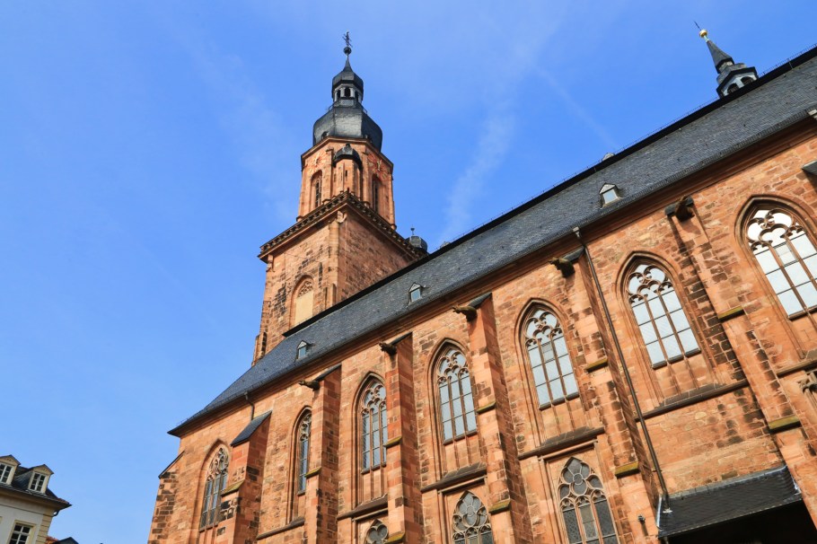 Heiliggeistkirche, Marktplatz, Altstadt, Old Town, Heidelberg, Baden-Württemberg, Germany, fotoeins.com