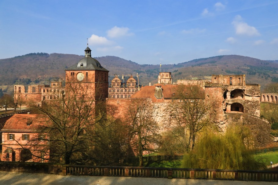 Schloss Heidelberg, Heidelberg Castle, Altstadt, Old Town, Molkenkurweg, Heidelberg, Baden-Württemberg, Germany, fotoeins.com