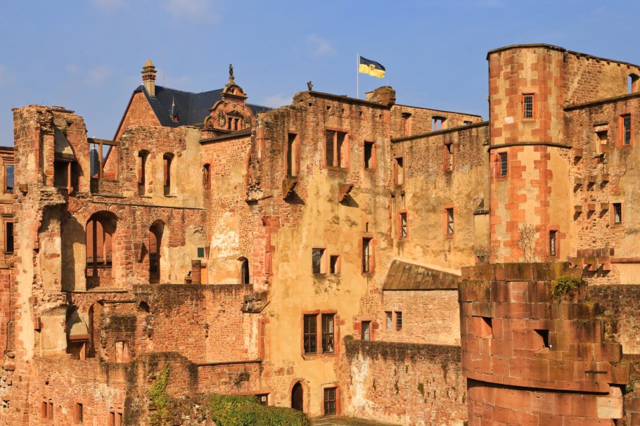 Schloss Heidelberg, Heidelberg Castle, Altstadt, Old Town, Molkenkurweg, Heidelberg, Baden-Württemberg, Germany, fotoeins.com