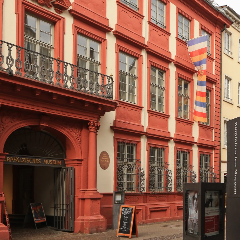 Kurpfälzisches Museum, Palatinate Provincial Museum, Altstadt, Old Town, Heidelberg, Baden-Württemberg, Germany, fotoeins.com