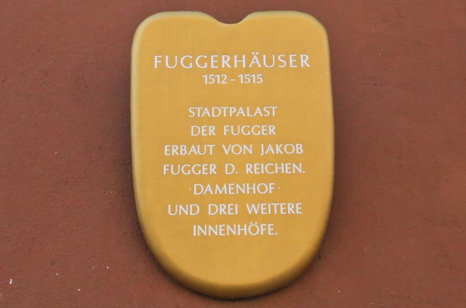 Fuggerhäuser, Jakob Fugger, Augsburg, Bayern, Bavaria, Swabia, Schwaben, Germany, Deutschland, fotoeins.com