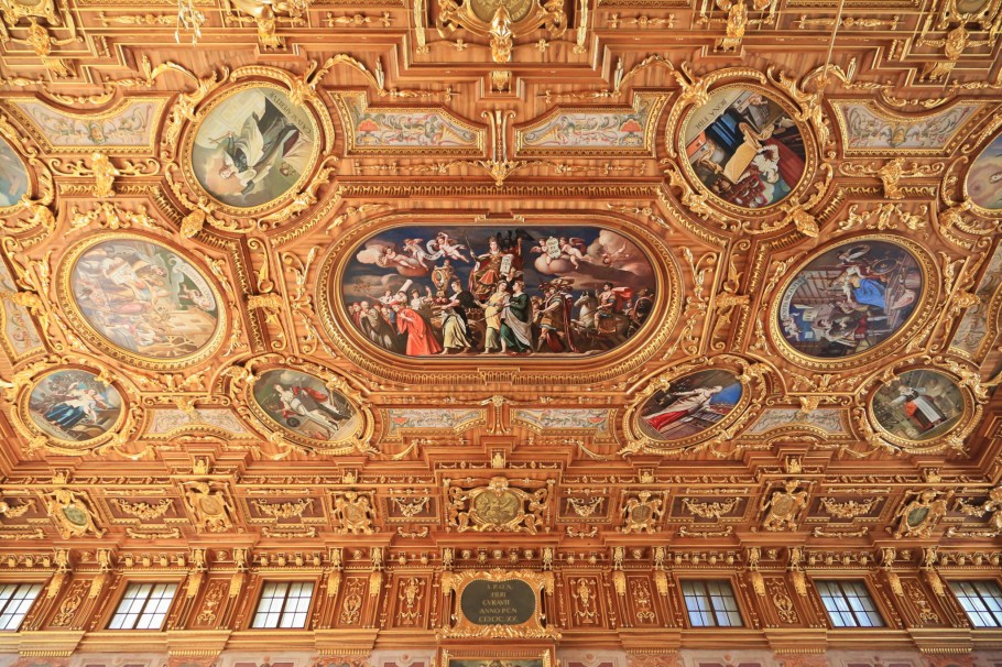 Goldener Saal, Rathaus, Augsburg, Bayern, Bavaria, Swaben, Swabia, Germany, Deutschland fotoeins.com