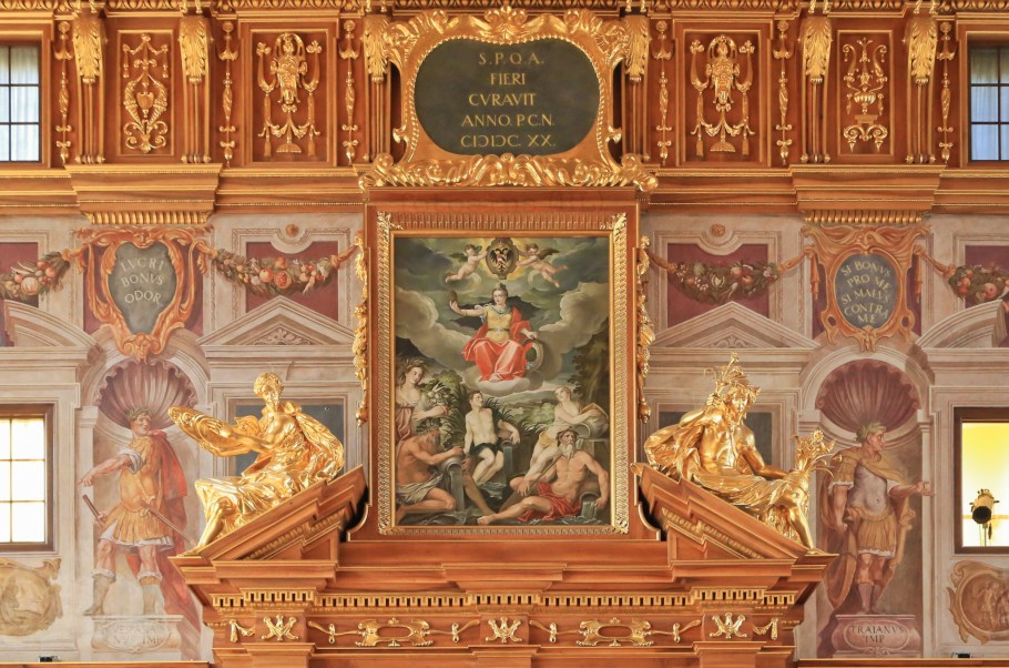 Goldener Saal, Rathaus, Augsburg, Bayern, Bavaria, Swaben, Swabia, Germany, Deutschland, fotoeins.com