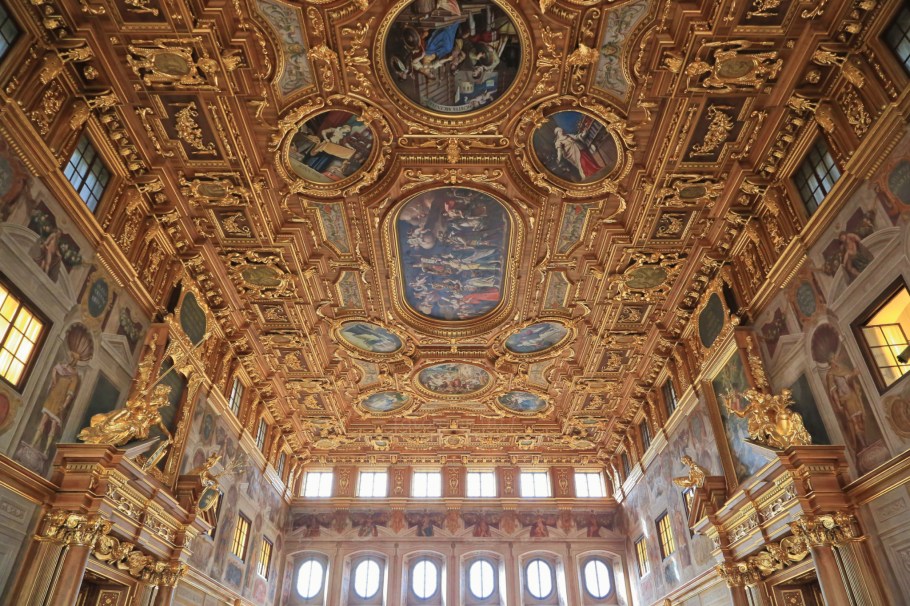 Goldener Saal, Rathaus, Augsburg, Bayern, Bavaria, Swaben, Swabia, Germany, Deutschland, fotoeins.com
