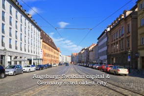 Maximilianstrasse, Augsburg, Bayern, Bavaria, Swabia, Schwaben, Germany, Deutschland, fotoeins.com